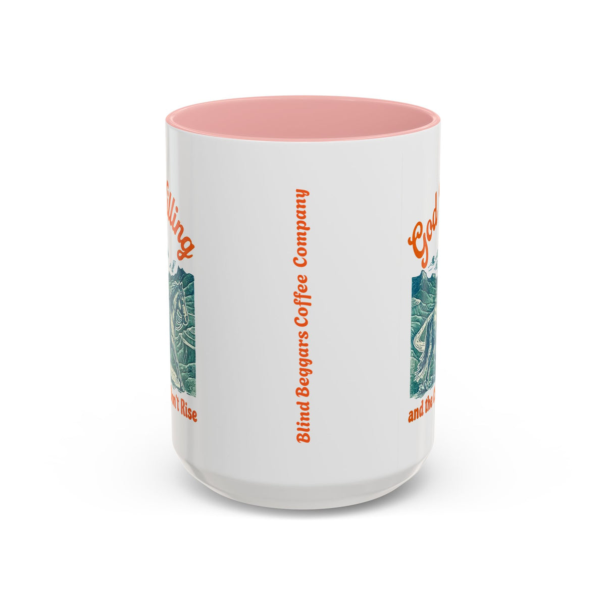 God Willing Cowboy Coffee Mug — "and the Creek Don't Rise" Rustic Faith Gift (11/15oz)